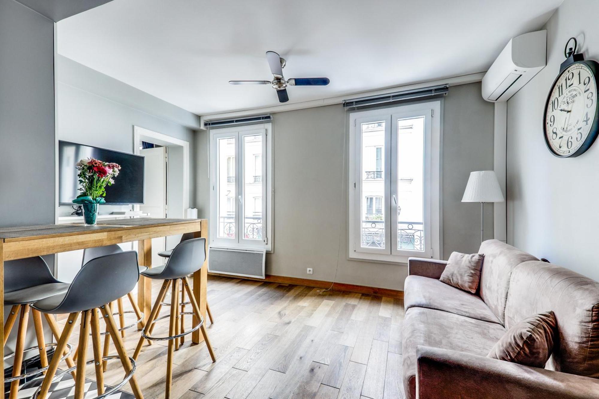 Ac & 10min From Marais & Fully Equipped Appartement *